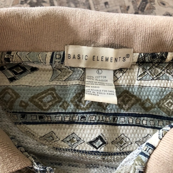 Basic Elements Men's Polo - Size Large - Picture 2 of 4